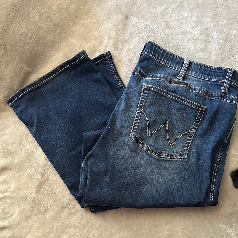 Women's Classic Blue Boot Cut Jeans